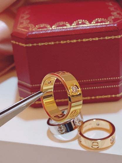 [⭐Seralia]Three-Diamond Ring