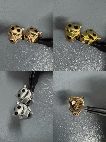 [⭐Seralia]CHRRTAH-PRINT STUD EARRINGS, THREE COLORS