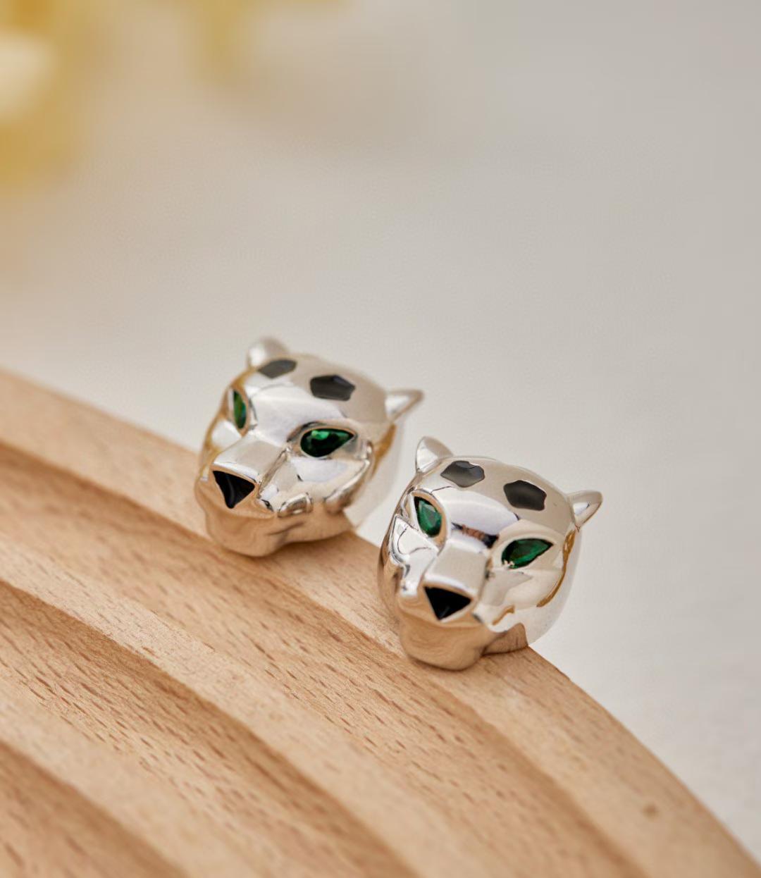 [⭐Seralia]CHRRTAH-PRINT STUD EARRINGS, THREE COLORS