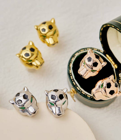 [⭐Seralia]CHRRTAH-PRINT STUD EARRINGS, THREE COLORS