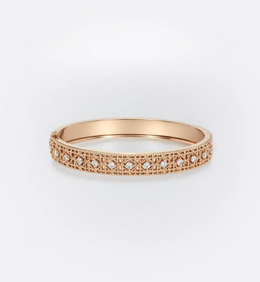[⭐Seralia]2026 WOVEN-PATTERN BRACELET SET WITH FULL DIAMOND INLAY THREE-COLORS