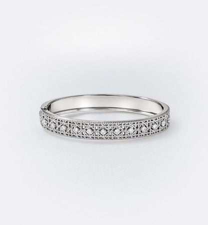 [⭐Seralia]2026 WOVEN-PATTERN BRACELET SET WITH FULL DIAMOND INLAY THREE-COLORS
