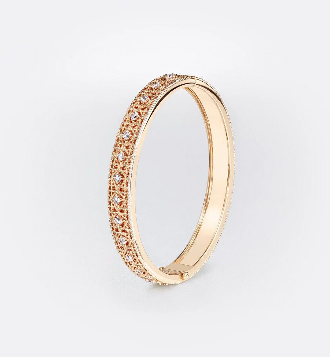 [⭐Seralia]2026 WOVEN-PATTERN BRACELET SET WITH FULL DIAMOND INLAY THREE-COLORS