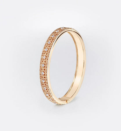 [⭐Seralia]2026 WOVEN-PATTERN BRACELET SET WITH FULL DIAMOND INLAY THREE-COLORS
