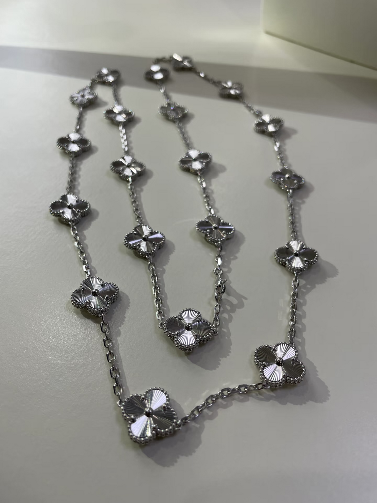 [⭐Seralia]CLOVER 20 MOTIFS SILVER LASER