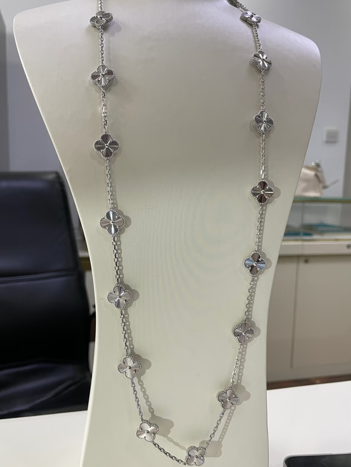 [⭐Seralia]CLOVER 20 MOTIFS SILVER LASER