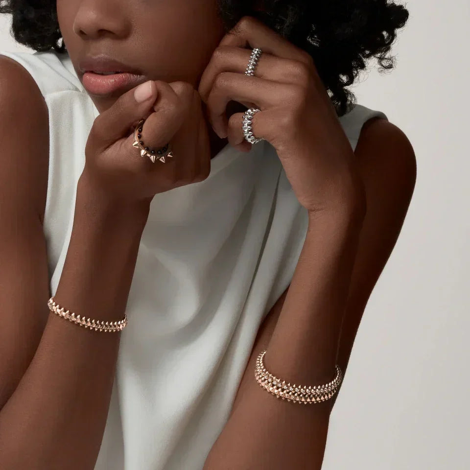 [⭐Seralia]CLASH  BRACELET 8MM DIAMONDS