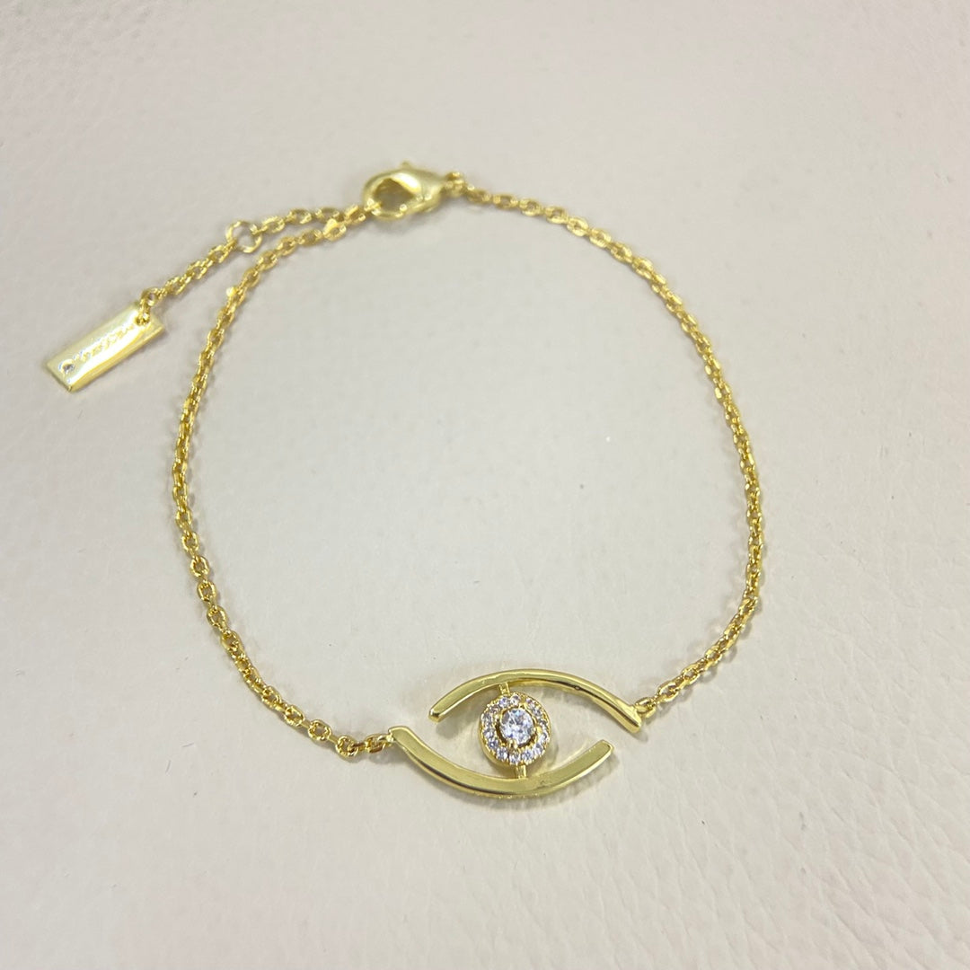 [⭐Seralia]Demo Eye Pave-Set Diamond Bracelet