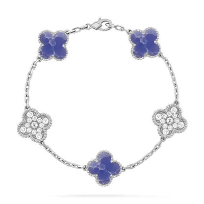 [⭐Seralia]CLOVER 5 MOTIF BLUE VEINS BRACELET COLLECTION