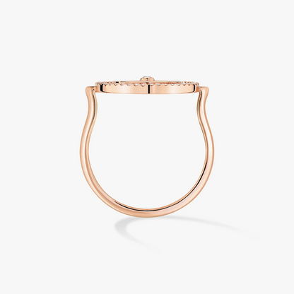 [⭐Seralia]Demo MOVE PINK GOLD DIAMOND RING
