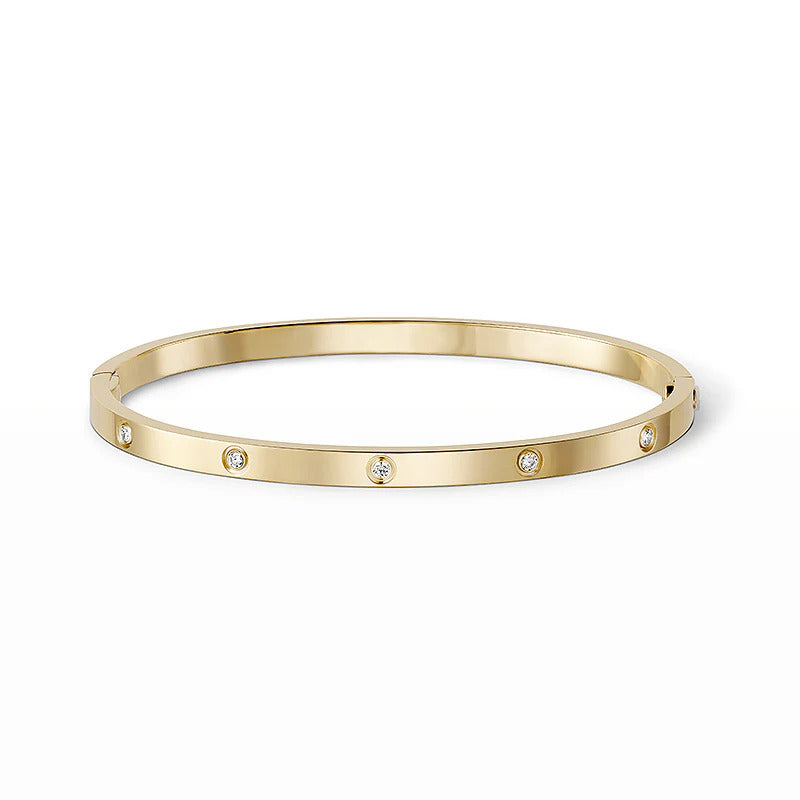[⭐Seralia]LOVE BRACELET 3.65MM 10 DIAMONDS