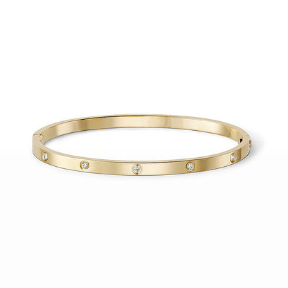 [⭐Seralia]LOVE BRACELET 3.65MM 10 DIAMONDS