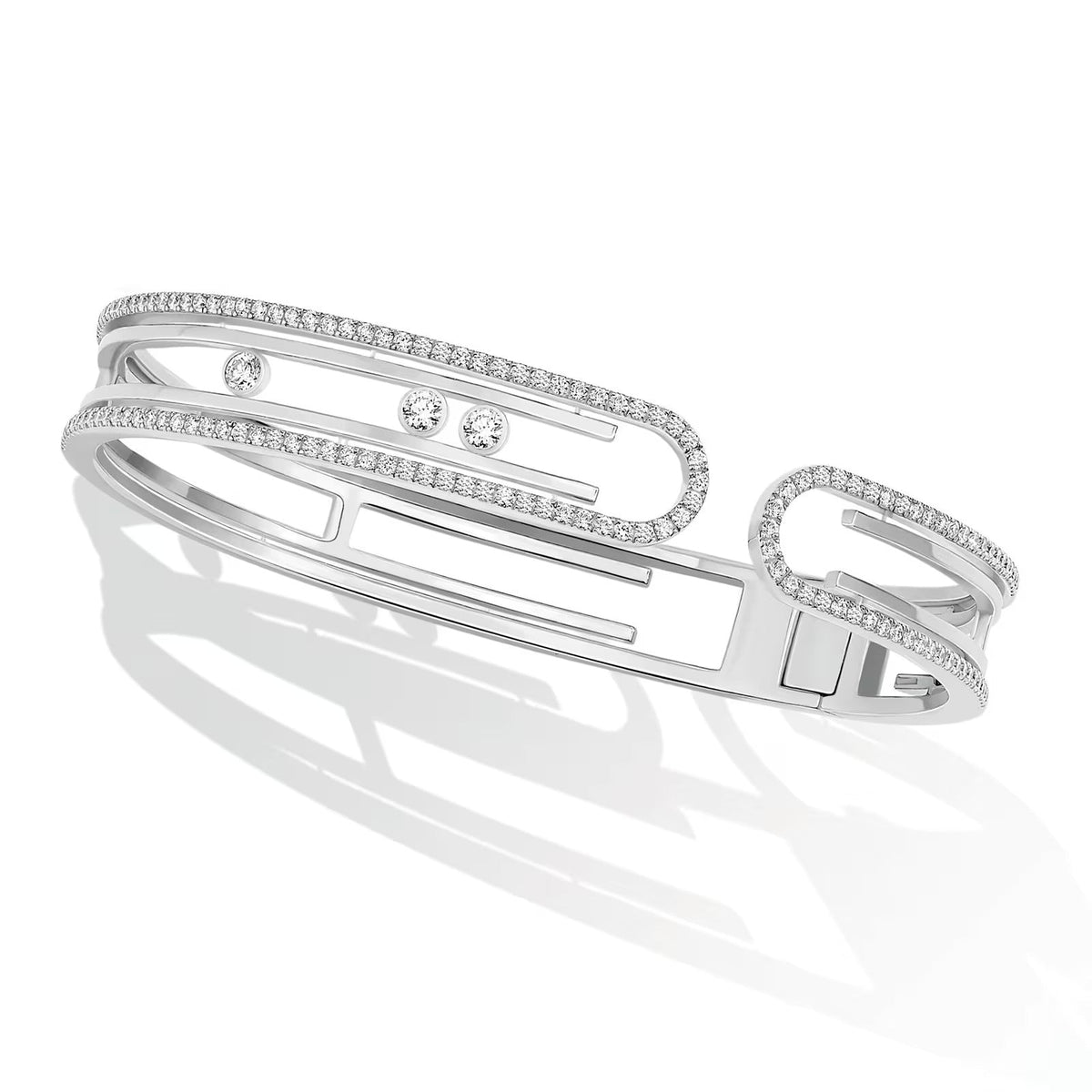 [⭐Seralia]MOVE 10TH PAVED DIAMOND BRACELET