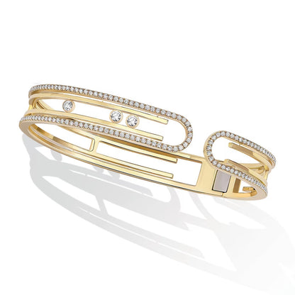 [⭐Seralia]MOVE 10TH PAVED DIAMOND BRACELET