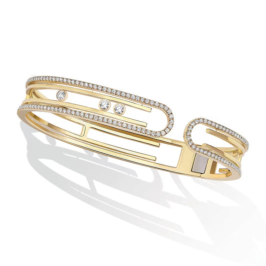 [⭐Seralia]MOVE 10TH PAVED DIAMOND BRACELET