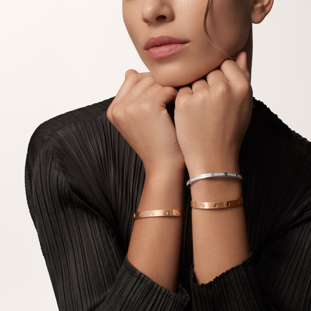 [⭐Seralia]LOVE BRACELET 6.1MM BRUSHED