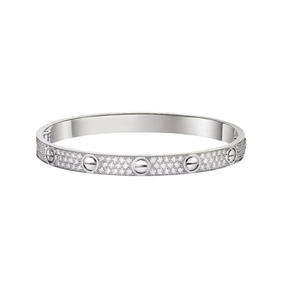 [⭐Seralia]LOVE BRACELET 6.1MM DIAMOND-PAVED