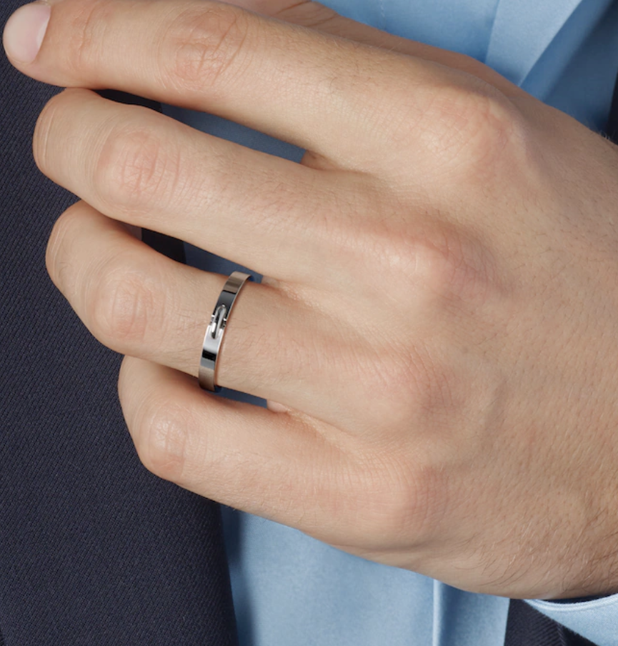 [⭐Seralia]ALLIANCE LIENS VIDENCE 3MM RING