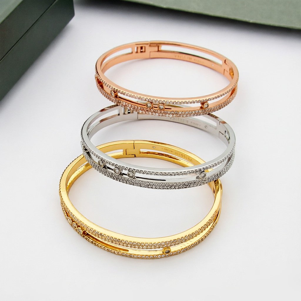 [⭐Seralia]Move Romane pavé bangle