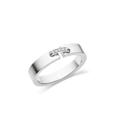[⭐Seralia]ALLIANCE LIENS VIDENCE DIAMOND 4MM RING
