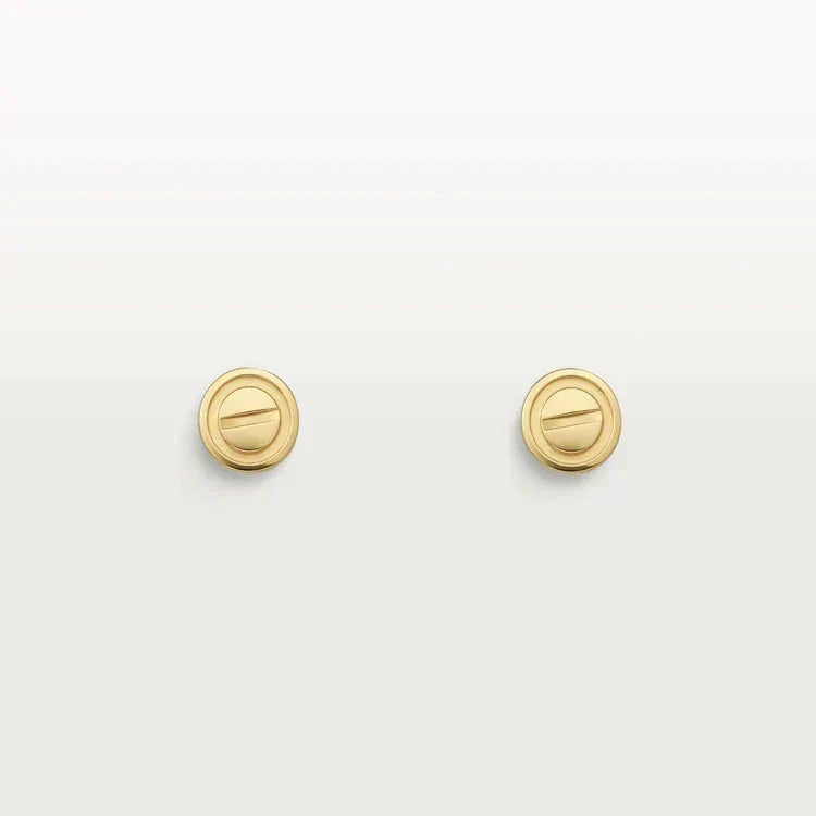 [⭐Seralia]LOVE EARRINGS GOLD 10MM