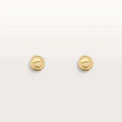 [⭐Seralia]LOVE EARRINGS GOLD 10MM