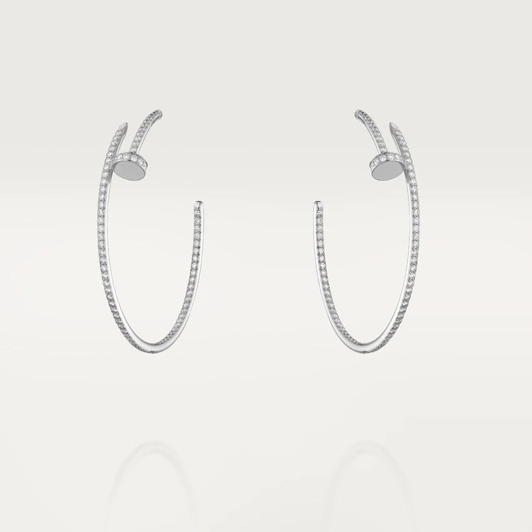 [⭐Seralia]JUSTE EARRINGS FULL DIAMONDS 1.8MM