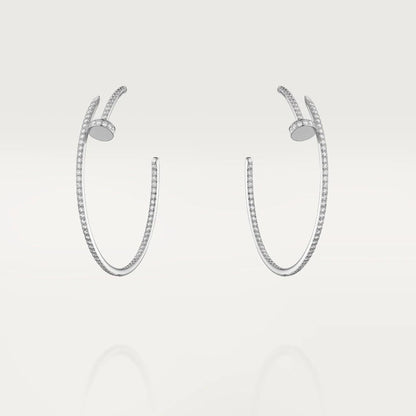 [⭐Seralia]JUSTE EARRINGS FULL DIAMONDS 1.8MM