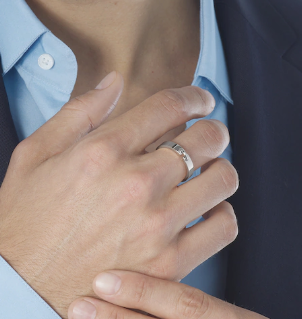 [⭐Seralia]ALLIANCE LIENS VIDENCE 4MM RING