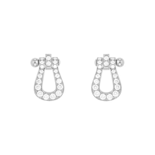 [⭐Seralia]FORCE 10 FULL DIAMOND STUD EARRINGS MINI MODEL