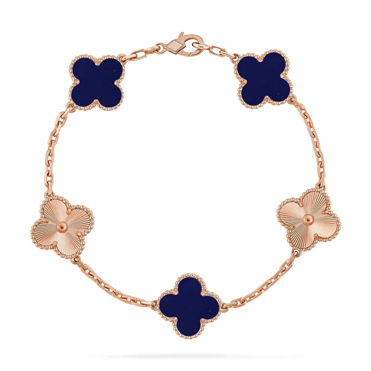 [⭐Seralia]CLOVER 5 MOTIF LAPIS LAZULI BRACELET COLLECTION