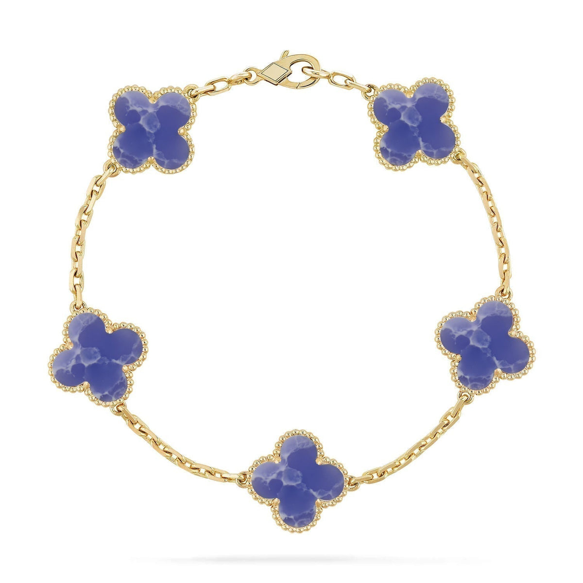 [⭐Seralia]CLOVER 5 MOTIF BLUE VEINS BRACELET COLLECTION