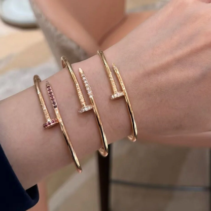 [⭐Seralia]JUSTE BRACELET 2.5MM DIAMONDS NEW