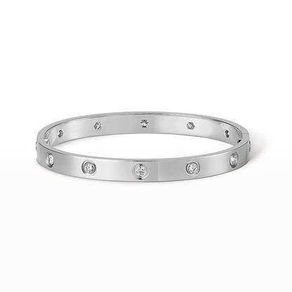[⭐Seralia]LOVE BRACELET 6.1MM 10 DIAMONDS