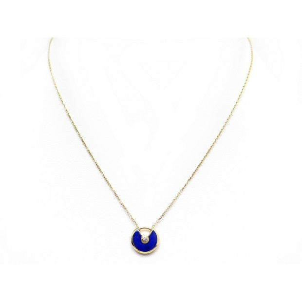 [⭐Seralia]AMULETTE ROSE GOLD AGATE NECKLACE
