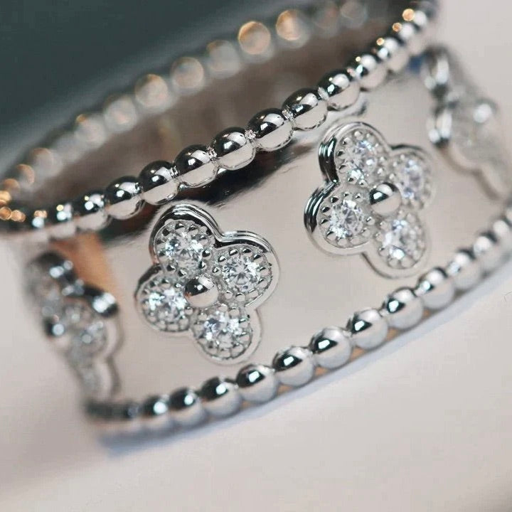 [⭐Seralia]CLOVER KALEIDOSCOPE RING 10MM