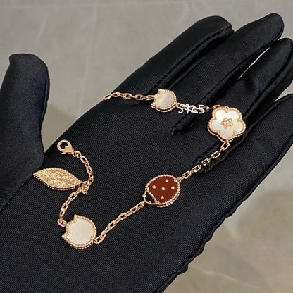 [⭐Seralia]LUCKY SPRING 5 MOTIF BRACELET