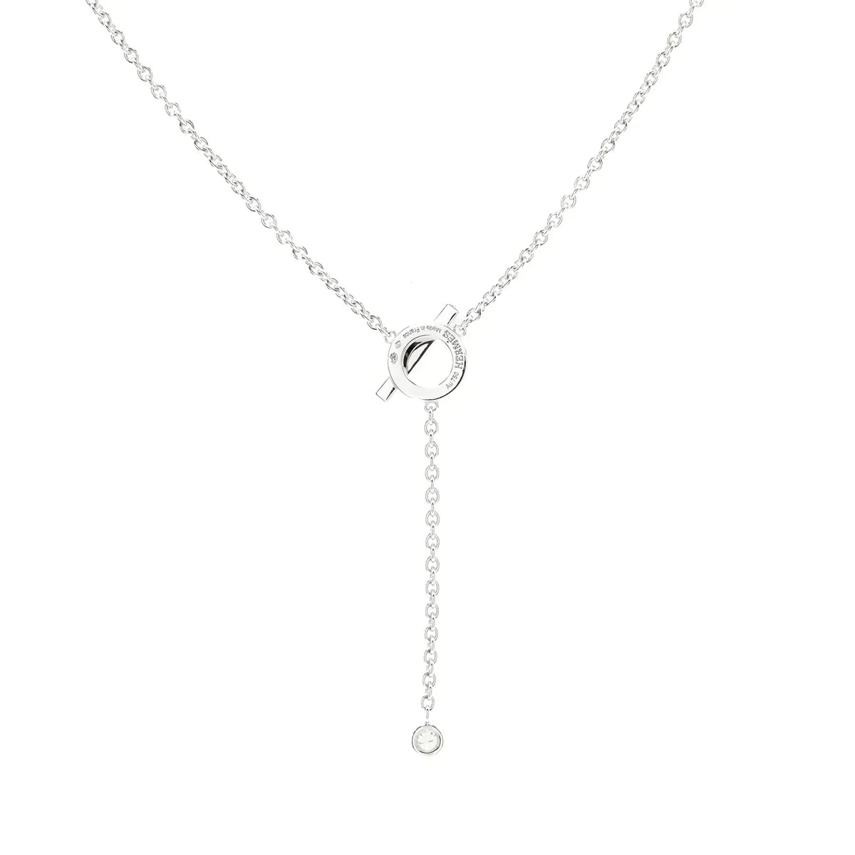 [⭐Seralia]FINESSE SILVER DIAMOND NECKLACE