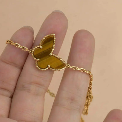 [⭐Seralia]LUCKY SPRING 5 MOTIF GOLD BRACELET