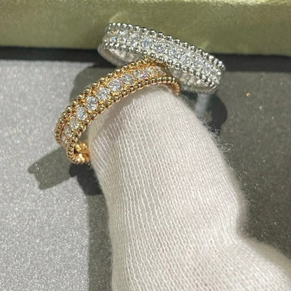 [⭐Seralia]PERLEE DIAMOND ROSE GOLD RING