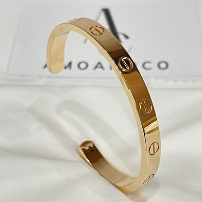[⭐Seralia]LOVE BRACELET 6.1MM OPEN CUFF