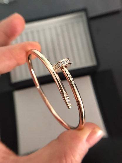 [⭐Seralia]JUSTE BRACELET 3.5MM DIAMONDS