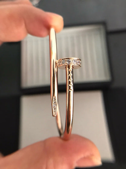 [⭐Seralia]JUSTE BRACELET 3.5MM DIAMONDS