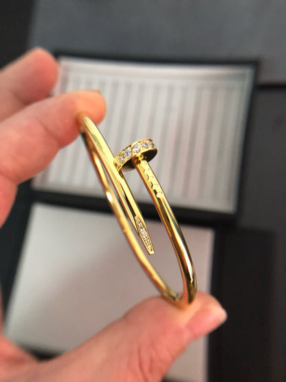 [⭐Seralia]JUSTE BRACELET 3.5MM DIAMONDS