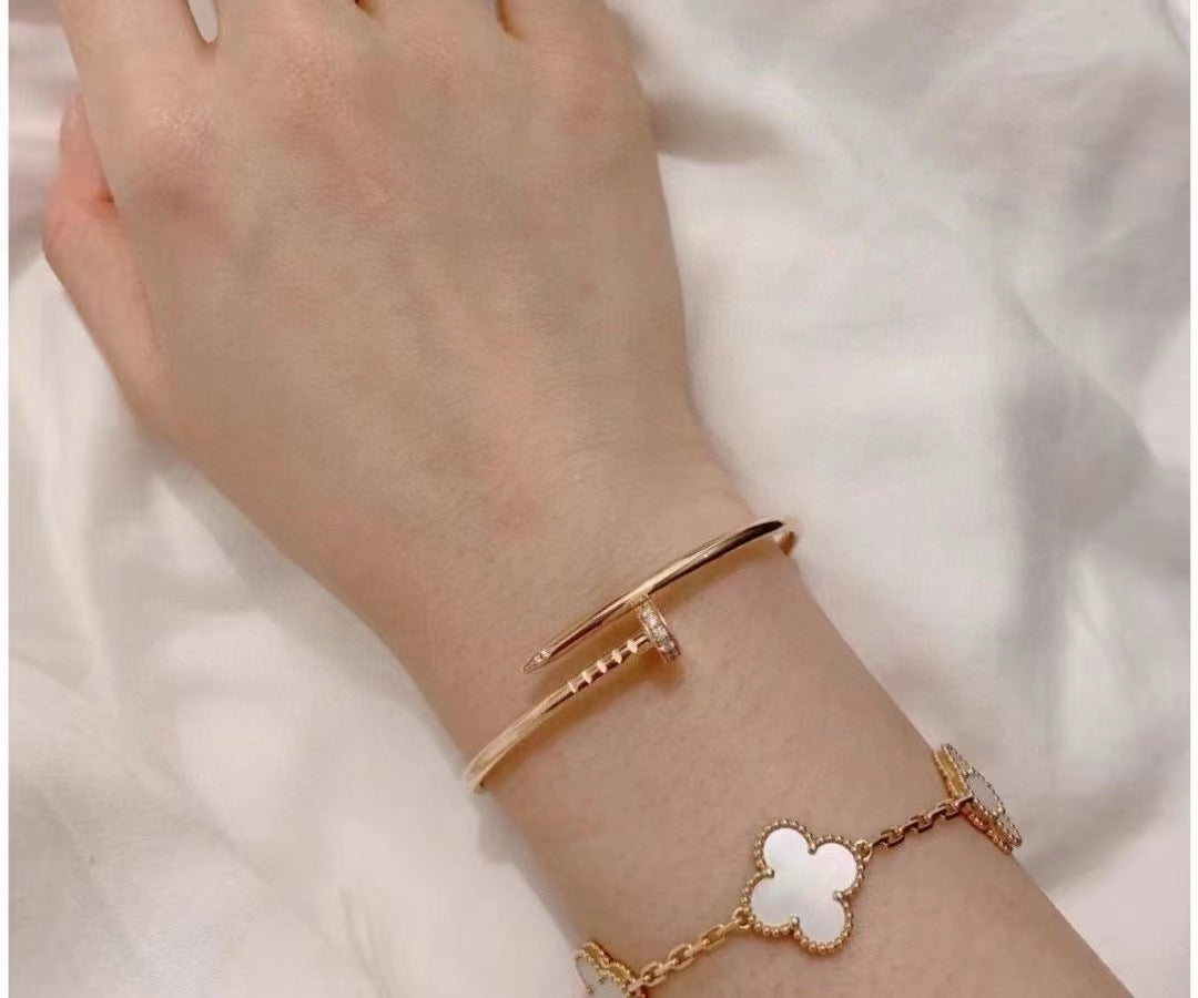 [⭐Seralia]JUSTE BRACELET 2.5MM DIAMONDS