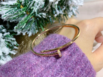 [⭐Seralia]JUSTE BRACELET 2.5MM DIAMONDS
