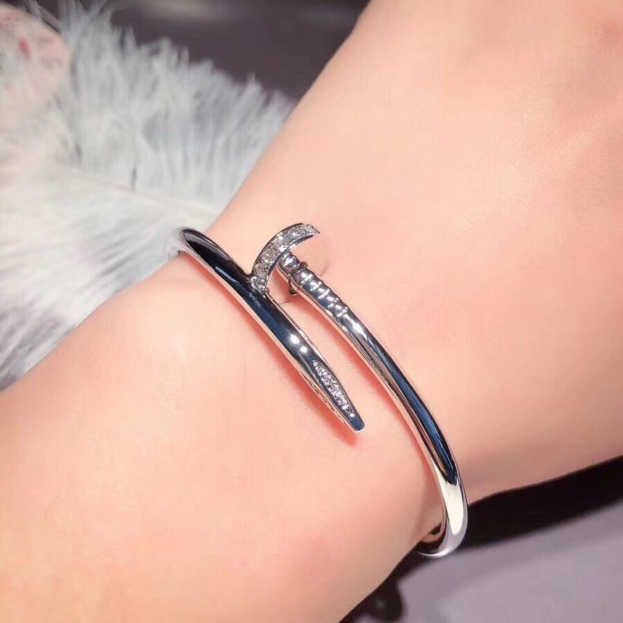 [⭐Seralia]JUSTE BRACELET 3.5MM DIAMONDS