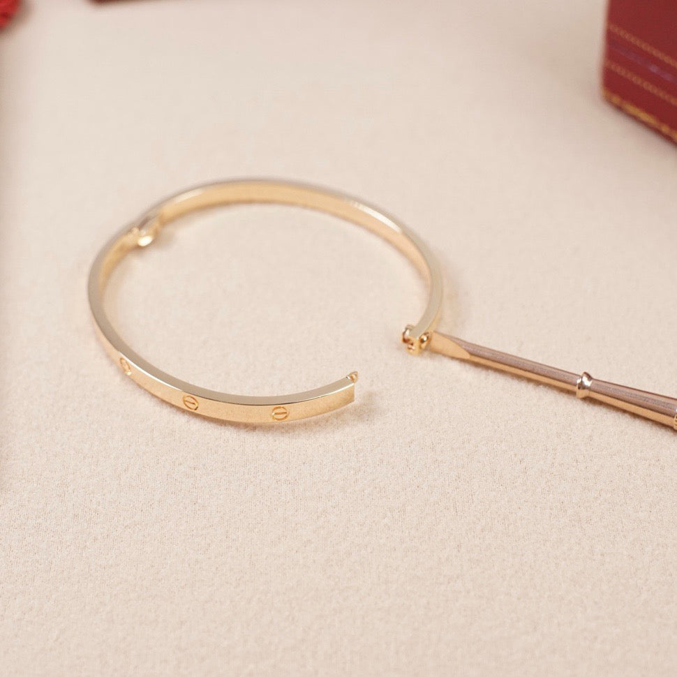 [⭐Seralia]LOVE BRACELET 3.65MM NO DIAMONDS