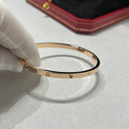 [⭐Seralia]LOVE BRACELET 3.65MM 6 DIAMONDS