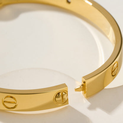 [⭐Seralia]LOVE BRACELET 6.1MM 4 DIAMONDS